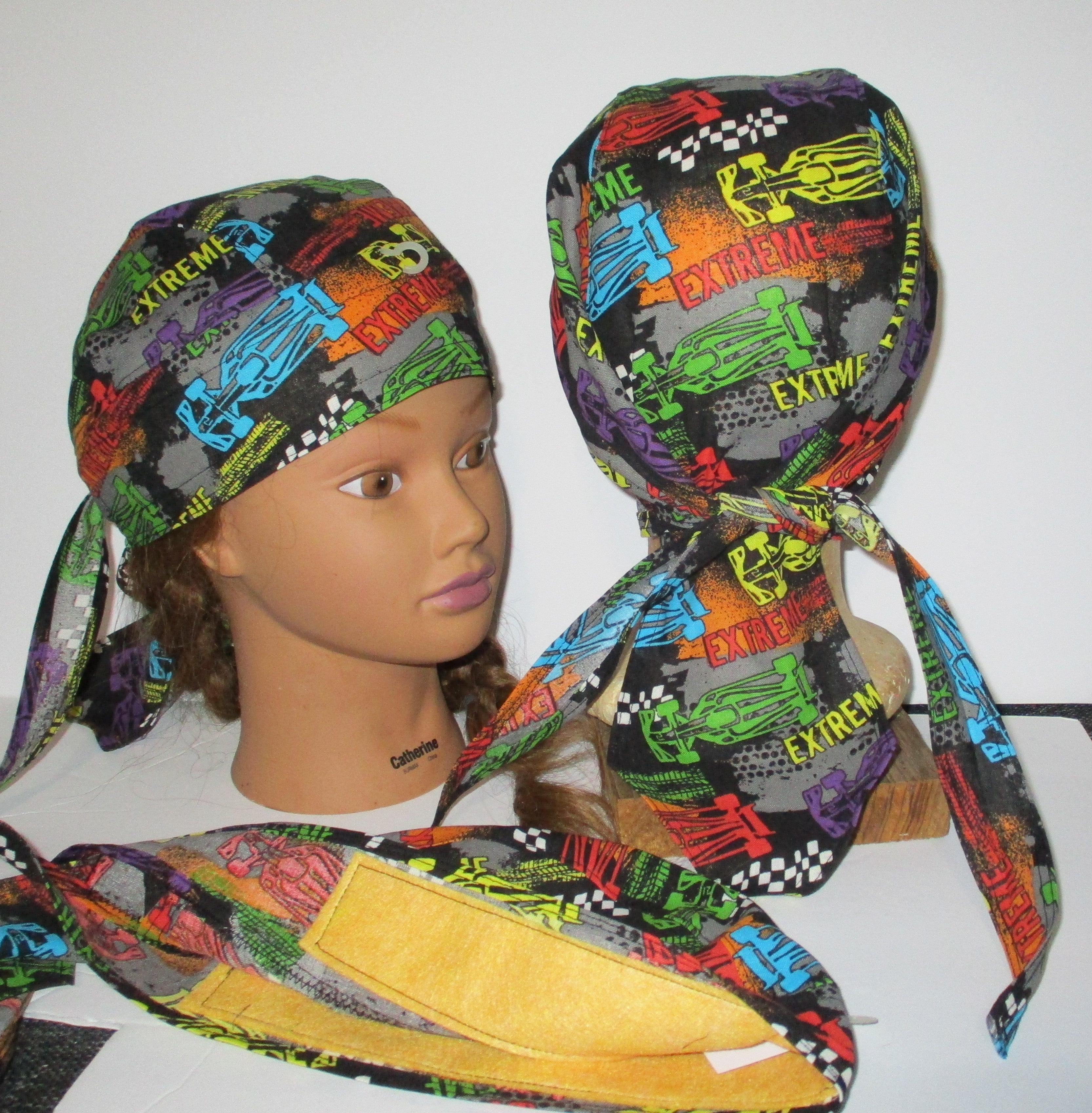 Do-Rag Bandanna with Sweatband Extreme Racing