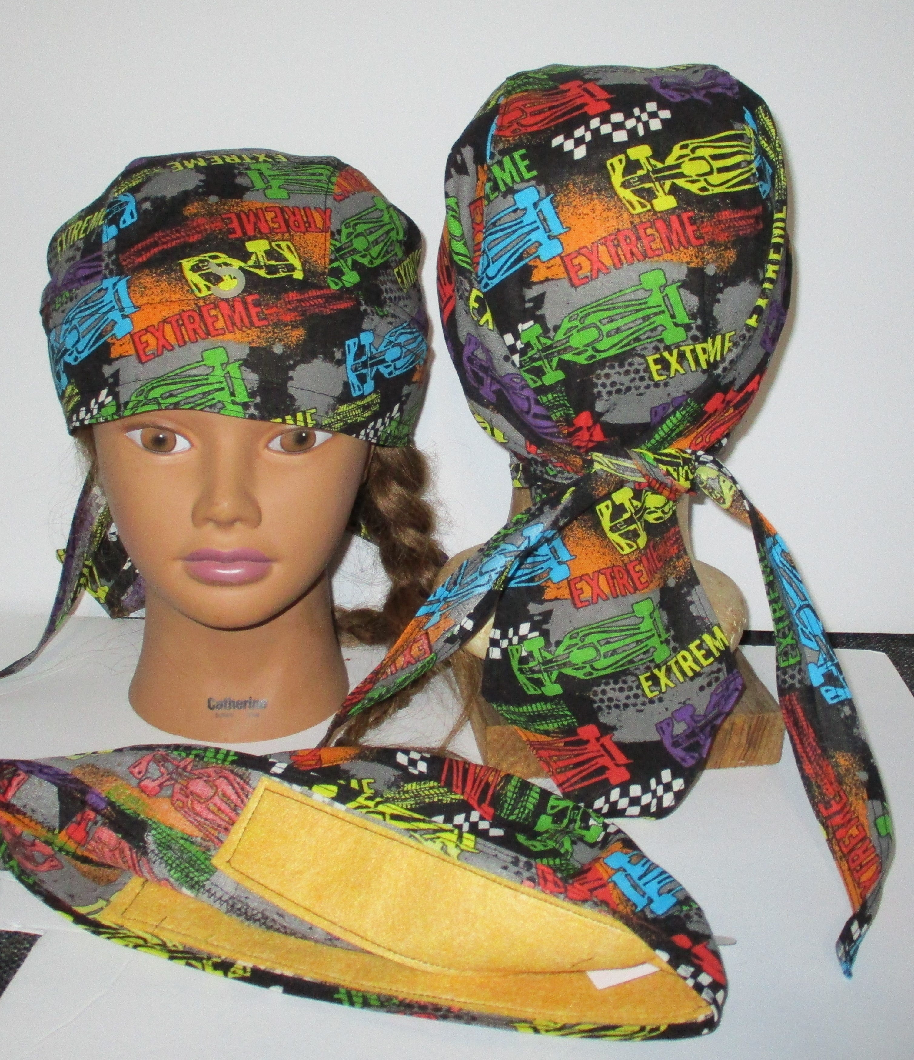 Do-Rag Bandanna with Sweatband Extreme Racing