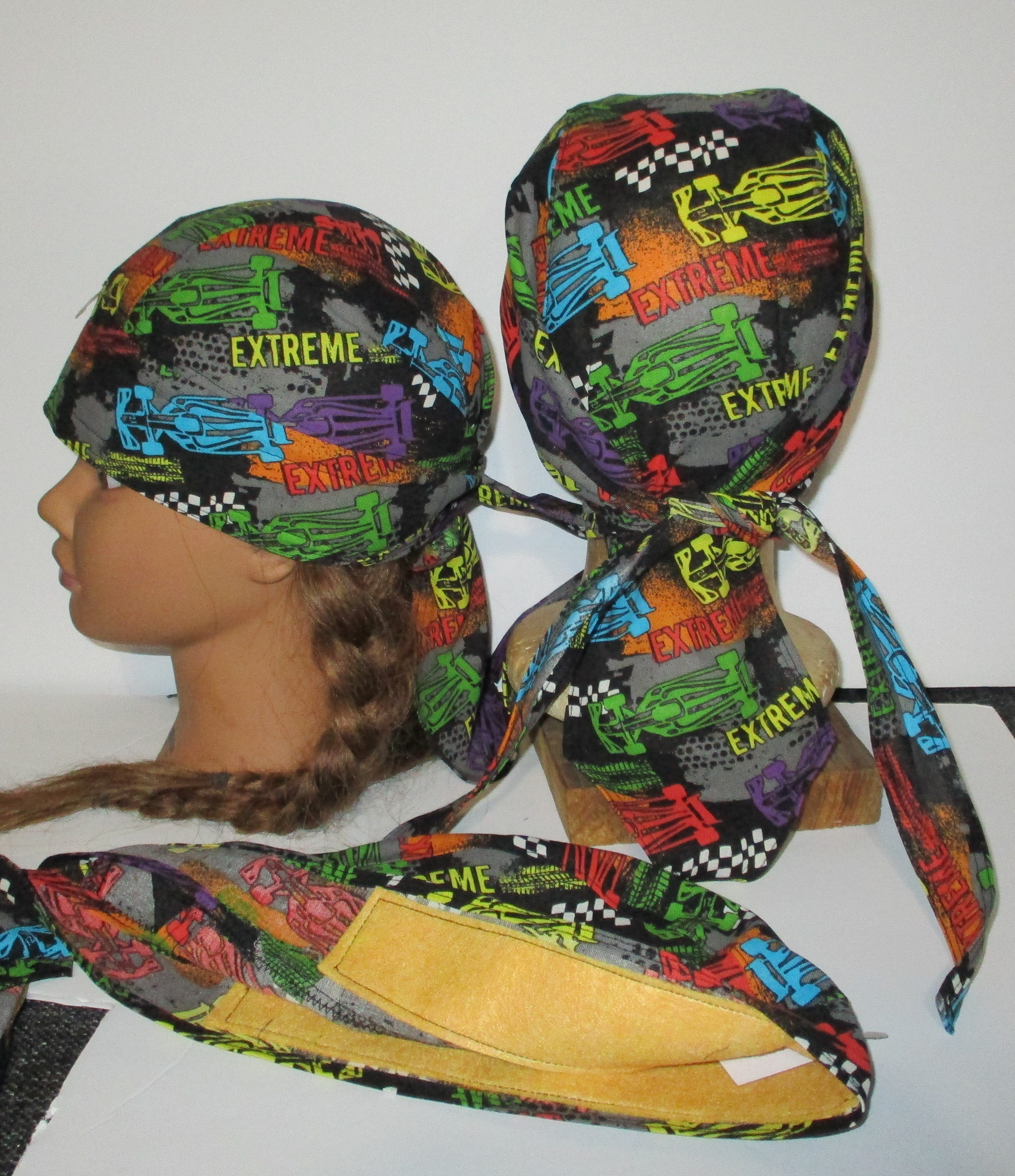 Do-Rag Bandanna with Sweatband Extreme Racing