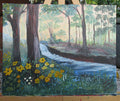 Painted Canvas Art Tunica Hills Creek Painting 11x14