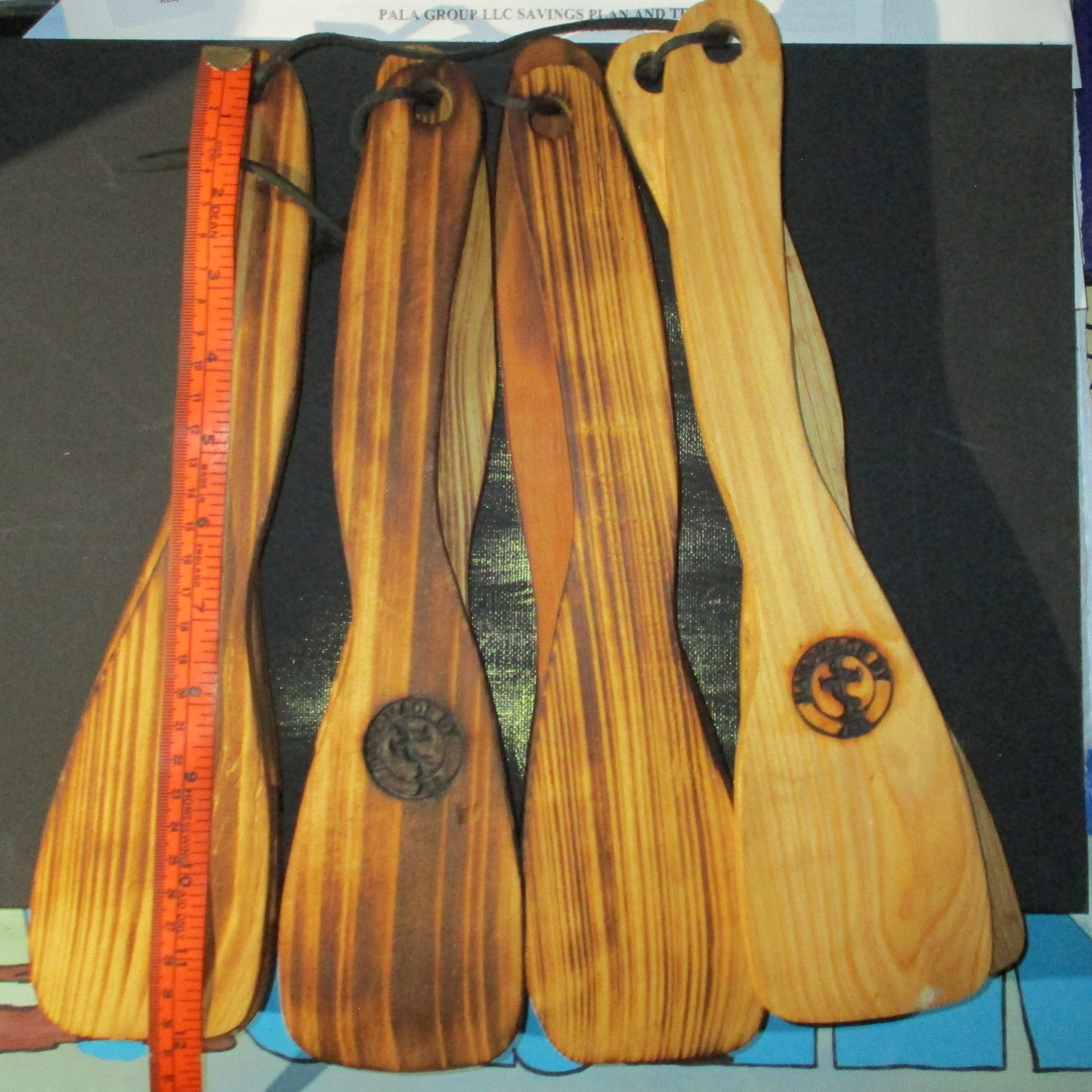Cypress Wooden Roux Stix Stick JE Bates 12 inch Louisiana