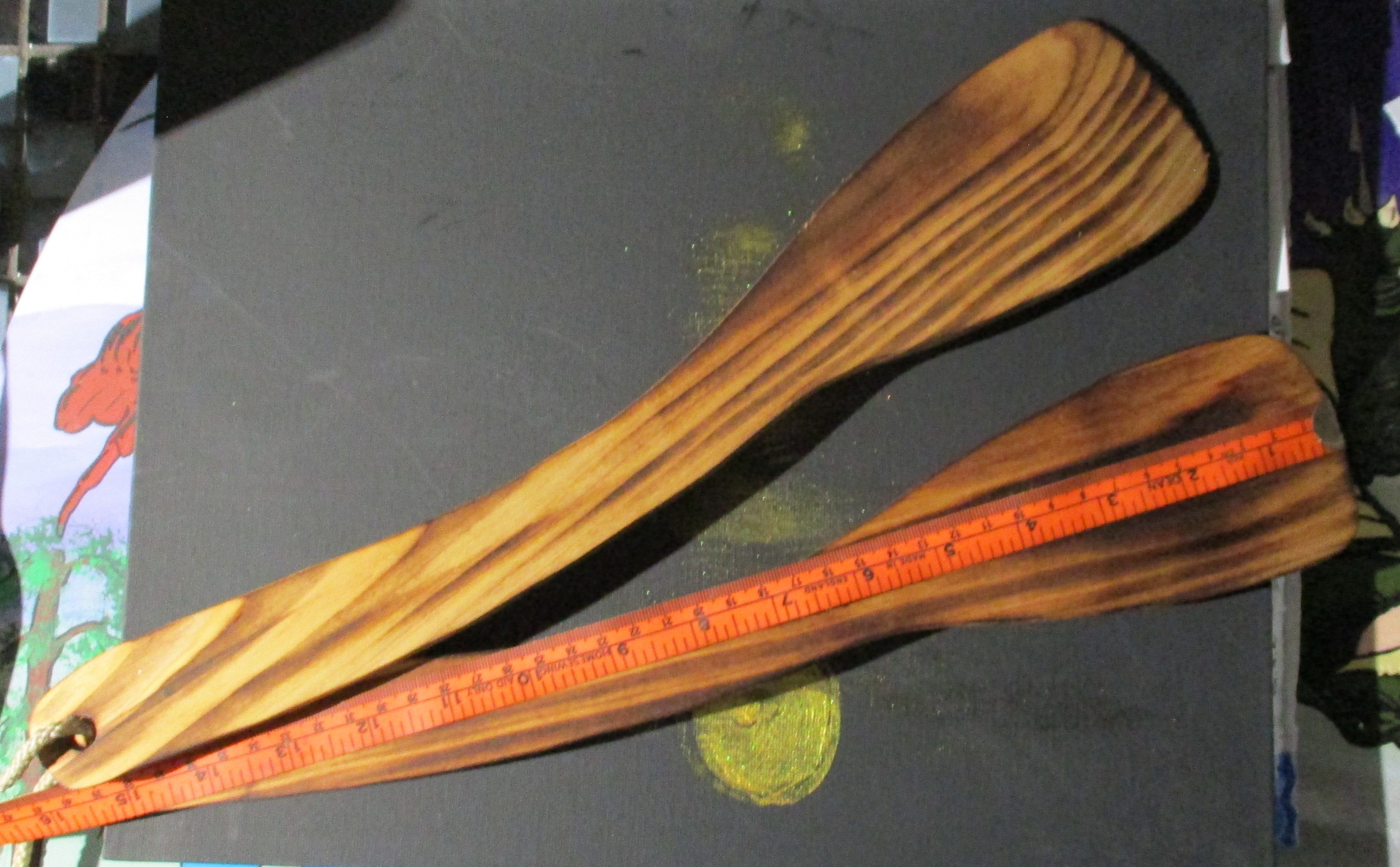 Cypress Wooden Roux Stix Stick JE Bates